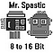 Mr. Spastic - 8 To 16 Bit (2007)