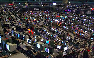 Assembly 2004 - a combination of a demoparty and a LAN party